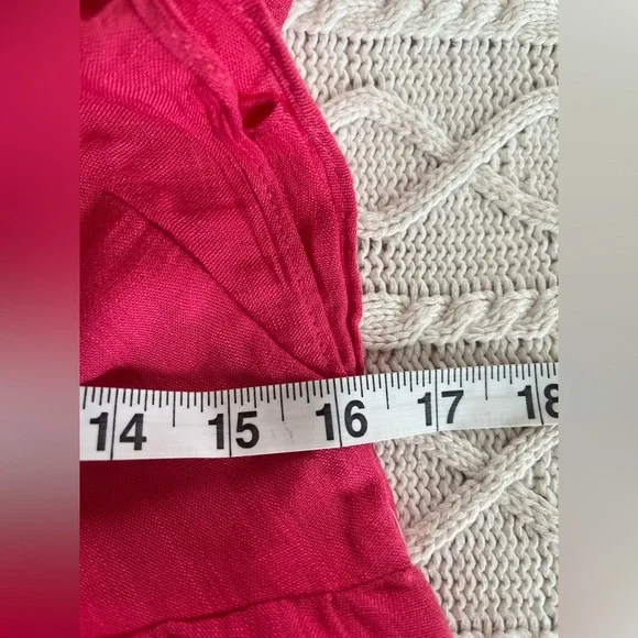 NWT Lush “Azalea” Pink Flutter Sleeve Tiered Summer Dress Women’s XS - Picture 10 of 15